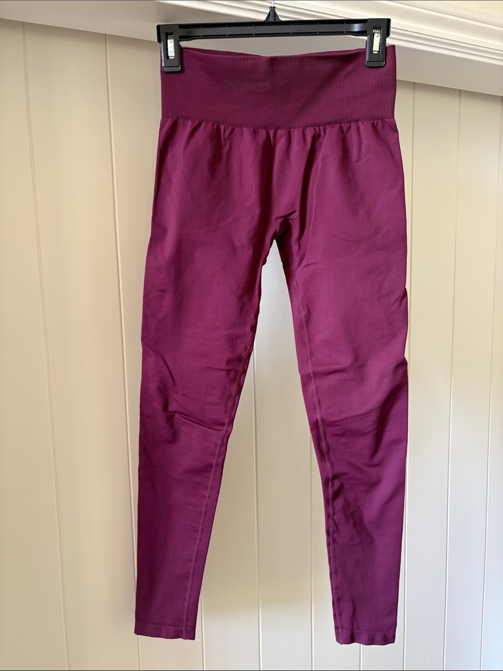 Halara Brand High-Waist Plum Leggings Glute Support
